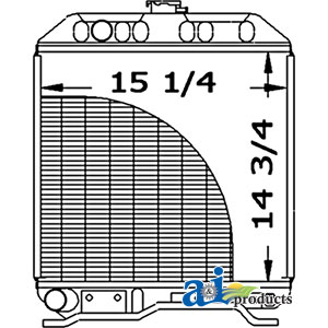 KU20060    Radiator---Replaces 17367-72060 